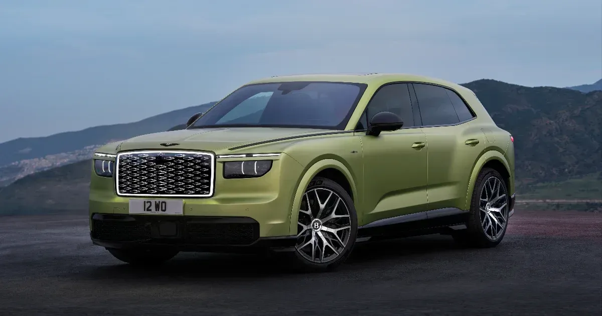 A Bentley első villanyautója nem akar villanyautónak látszani