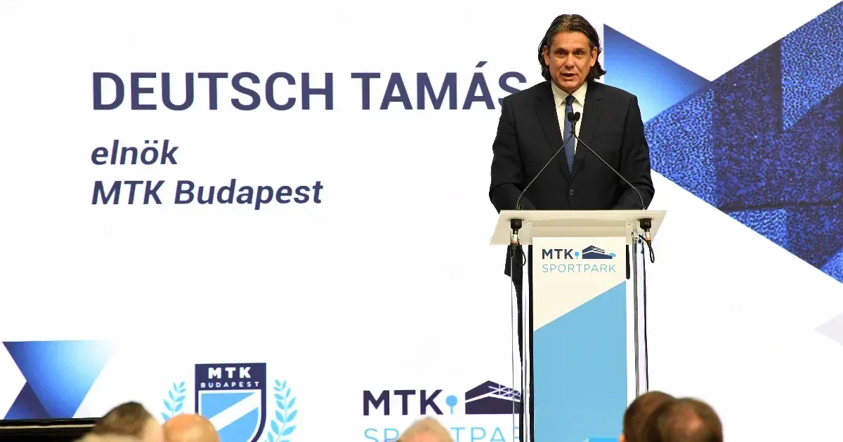 Deutsch Tamás: Az MTK számunkra szerelem, a szerelem pedig alapjog
