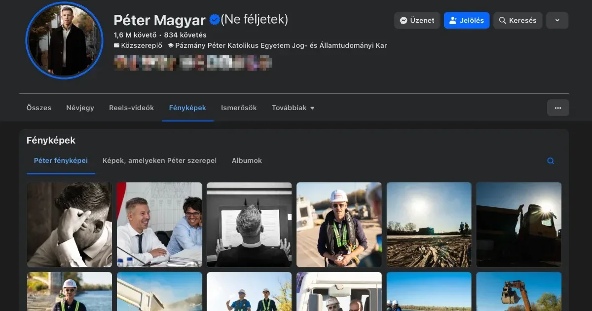 Évi 2,77 milliárd megjelenés: Magyar Péter Facebook-oldalának mérlege