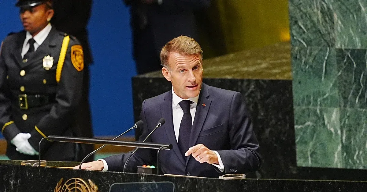 Macron keményen bírálta Trumpot az ENSZ Közgyűlésen: „Ez a barbár tettek új korszaka”