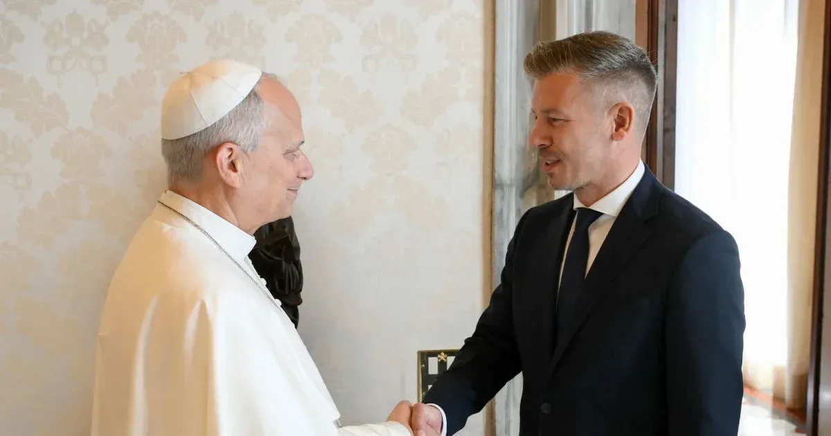 Magyar Péter a pápai audienciáról: életem meghatározó, megindító találkozása volt