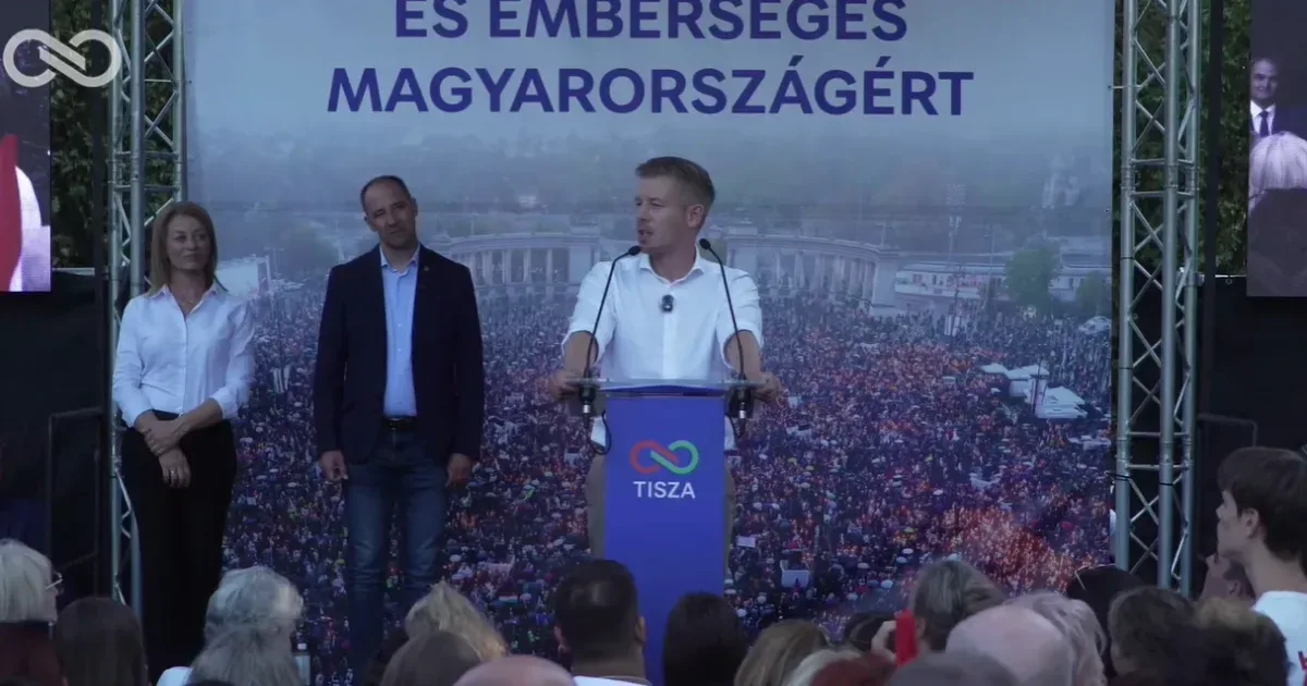 Magyar Péter: Békemenetről beszéltünk Ruff Bálinttal október 23-án