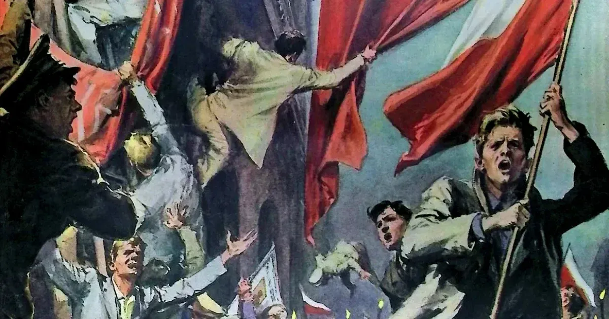 A legborzalmasabb jelenetek illusztrátora, akit az '56-os forradalom is megihletett