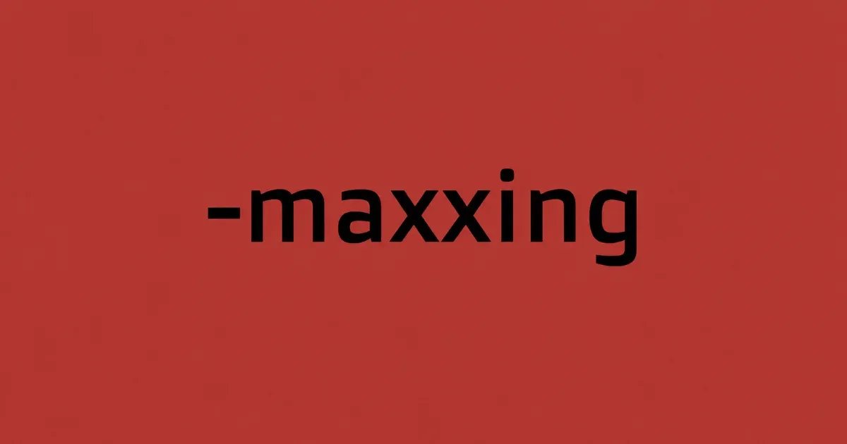 A „maxxing” lett az év szava a Dictionary.com-nál