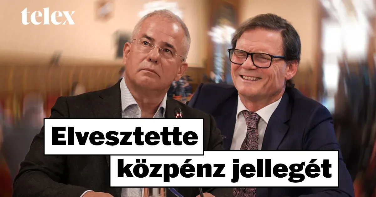 Kósa Lajos rádöbbent: már az MNB-alapítványok elnevezése is gyanús volt