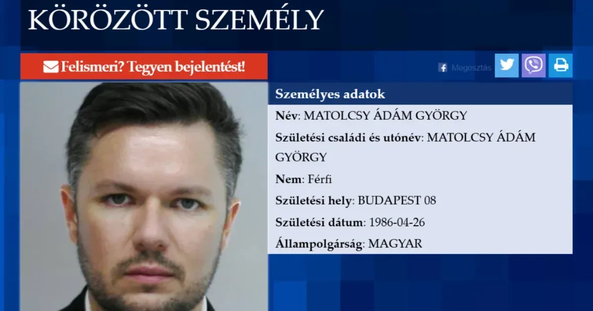Matolcsy Ádám szökésével apja helyzetét nehezíti