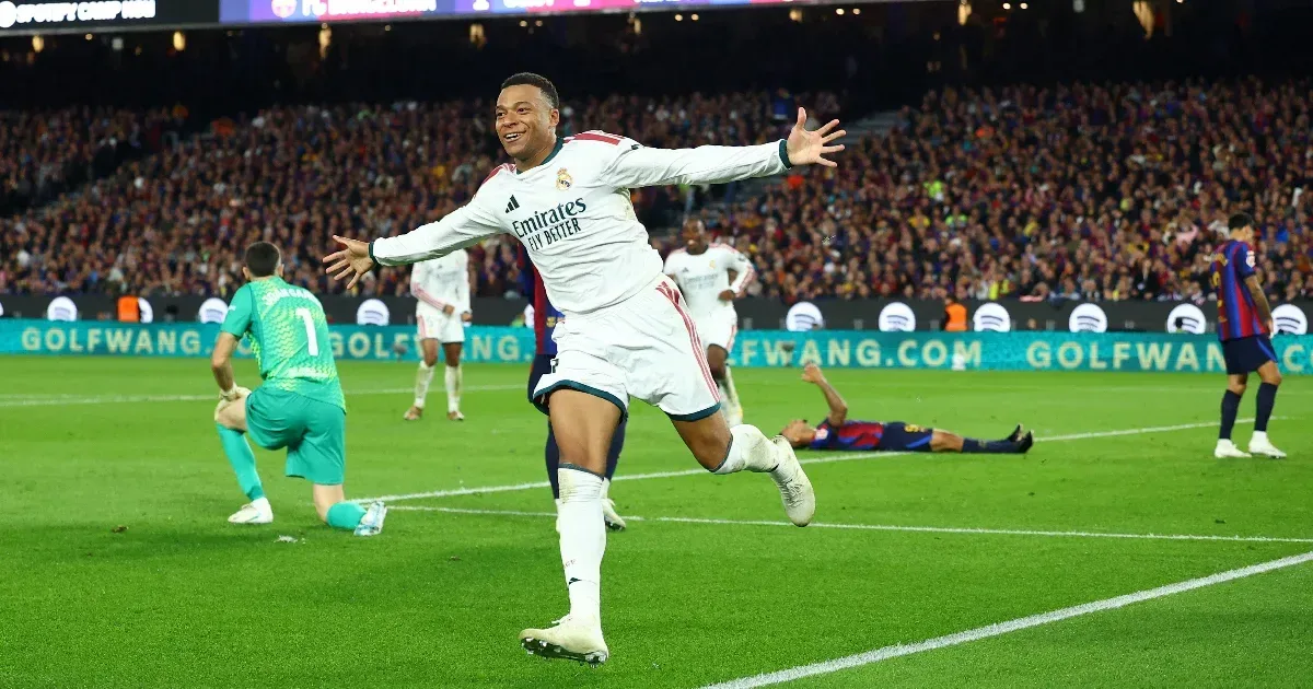 Mbappé duplájával a Real Madrid legyőzte a Barcelonát a spanyol rangadón