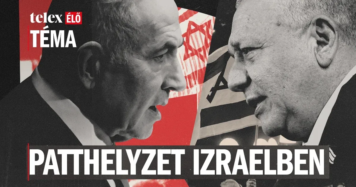 Mindkét oldal győztesként ünnepel – élőben elemeztük az izraeli választást