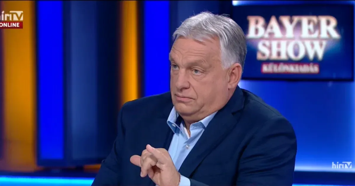 Orbán Viktor a Bayer Show-ban sorra szidta az új kormány minisztereit