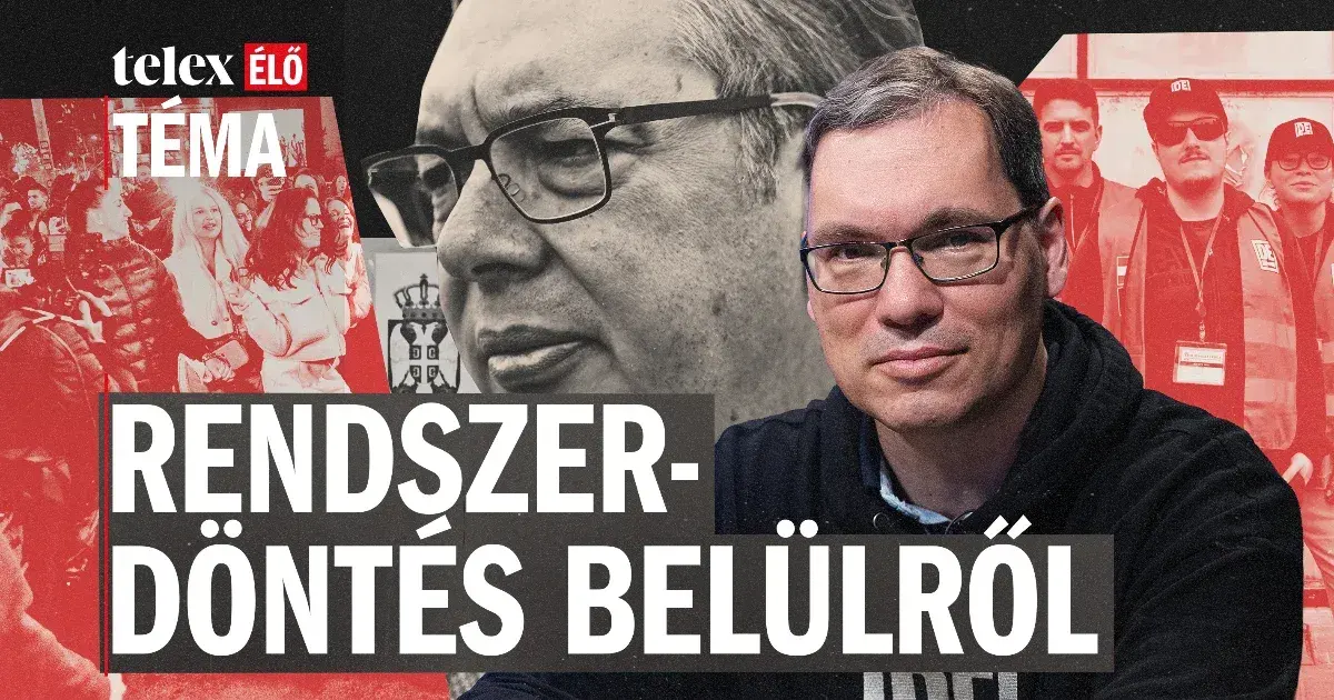 Szerbiai rendszerdöntés belülről – Tímár Áron a DE! Akcióközösség alapítójával élőben