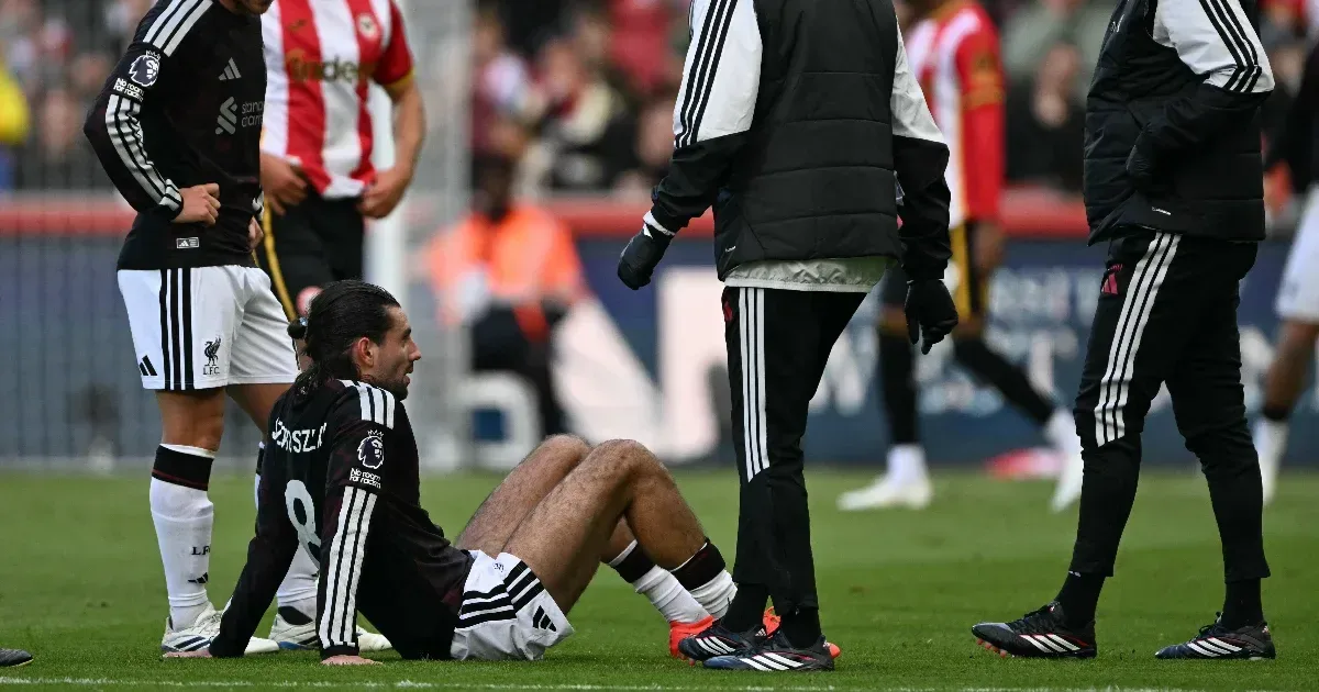 Szoboszlai a földre ült, jelezte, nem folytatja, csalódottan lement a Brentford ellen