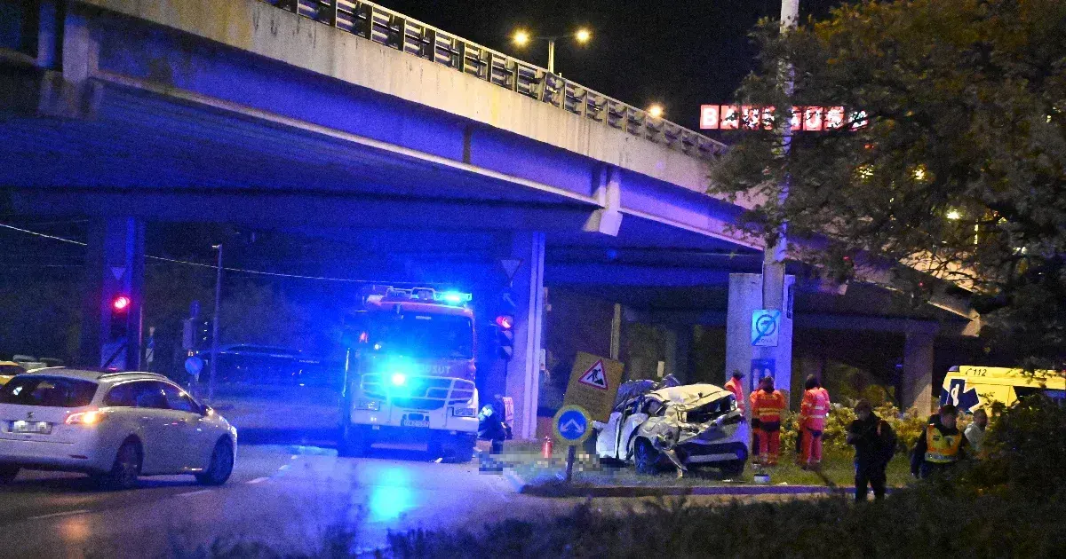 Vádat emeltek a Váci úti felüljárón halálos balesetet okozó 25 éves sofőr ellen